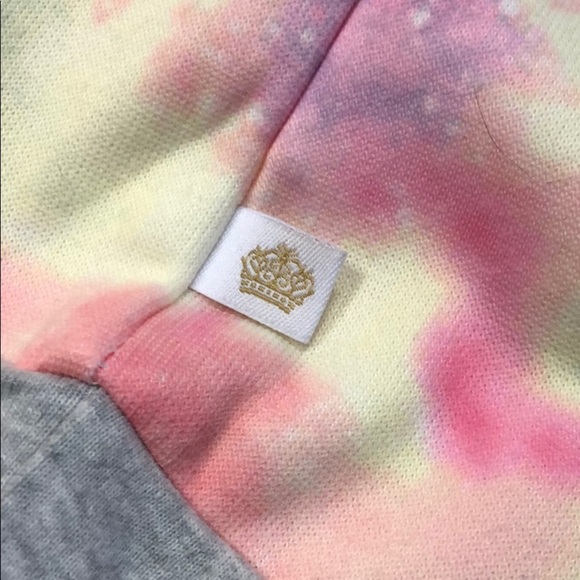 Rosie Pope Baby Girl Pink Grey Sweatshirt - Picture 6 of 7